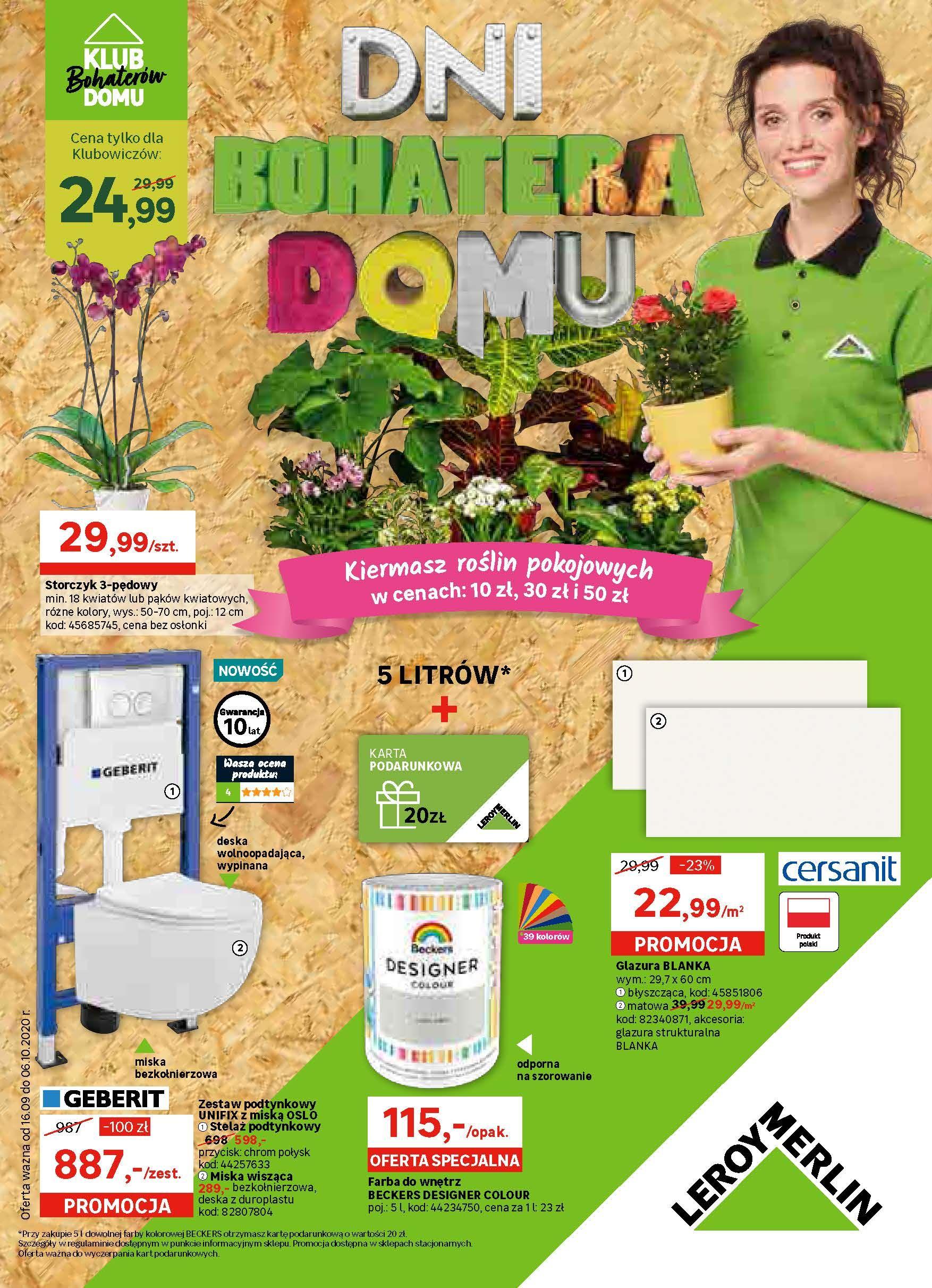 Gazetka promocyjna Leroy Merlin str. 1