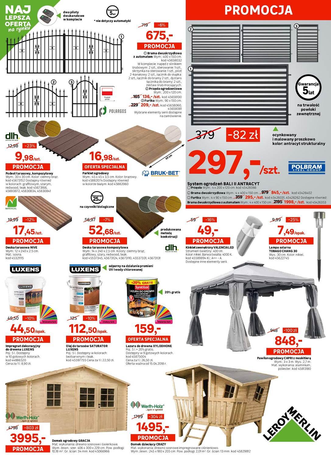 Gazetka promocyjna Leroy Merlin str. 5