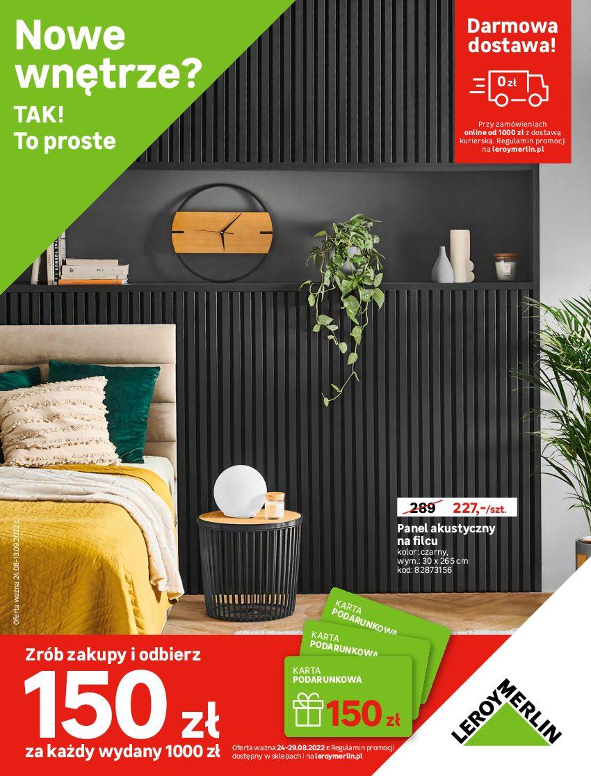 Gazetka promocyjna Leroy Merlin str. 1