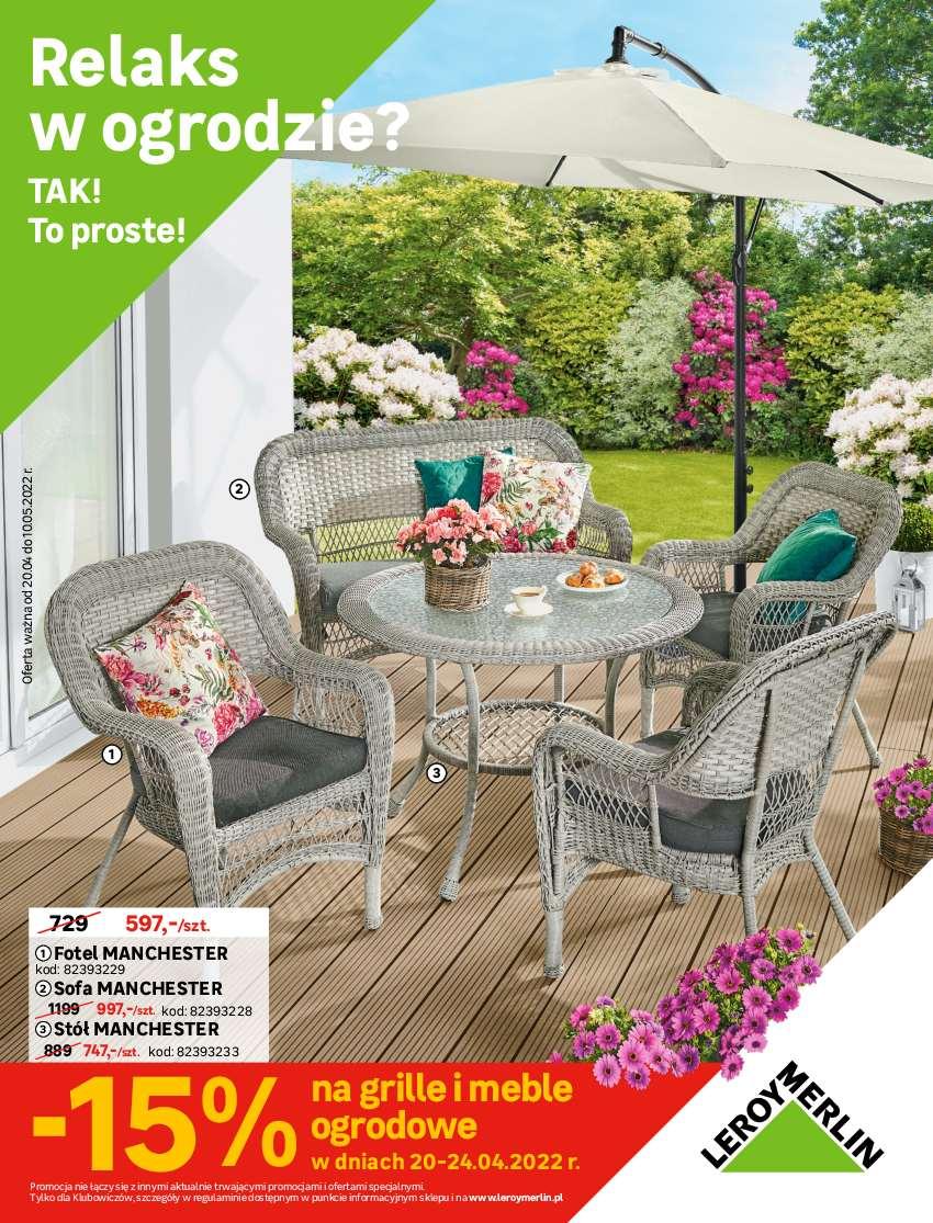 Gazetka promocyjna Leroy Merlin str. 1
