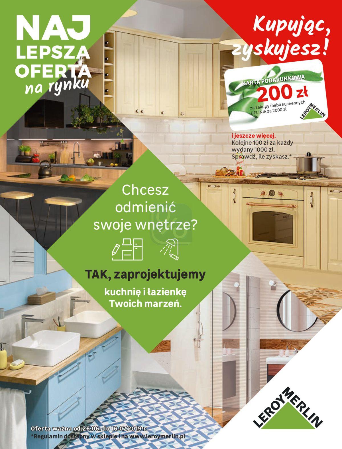 Gazetka promocyjna Leroy Merlin str. 1