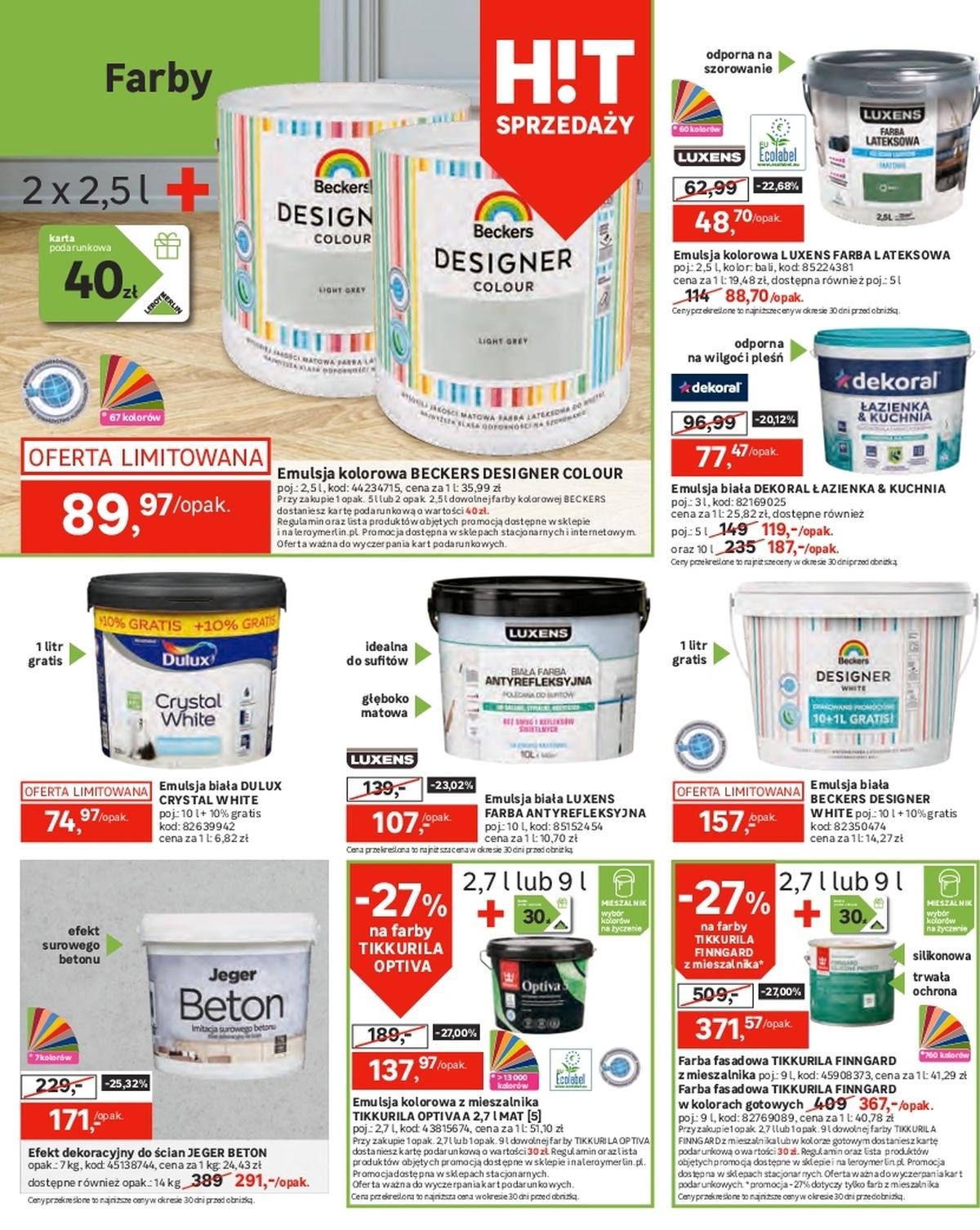 Gazetka promocyjna Leroy Merlin str. 14