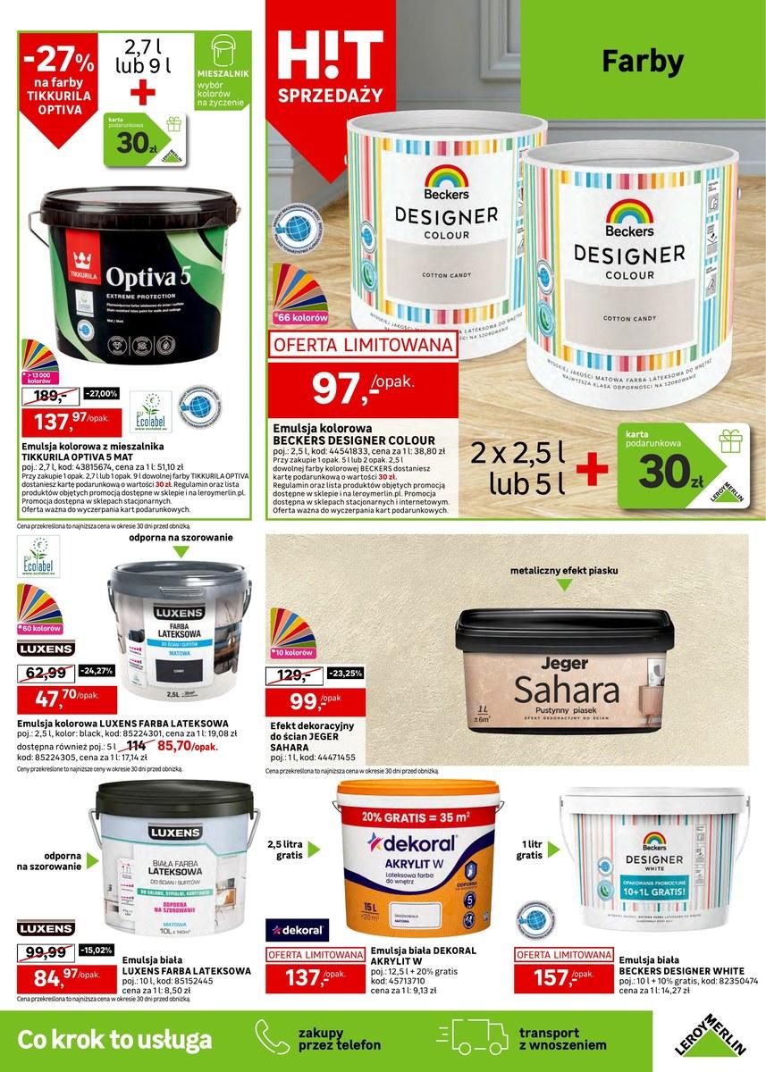 Gazetka promocyjna Leroy Merlin str. 17
