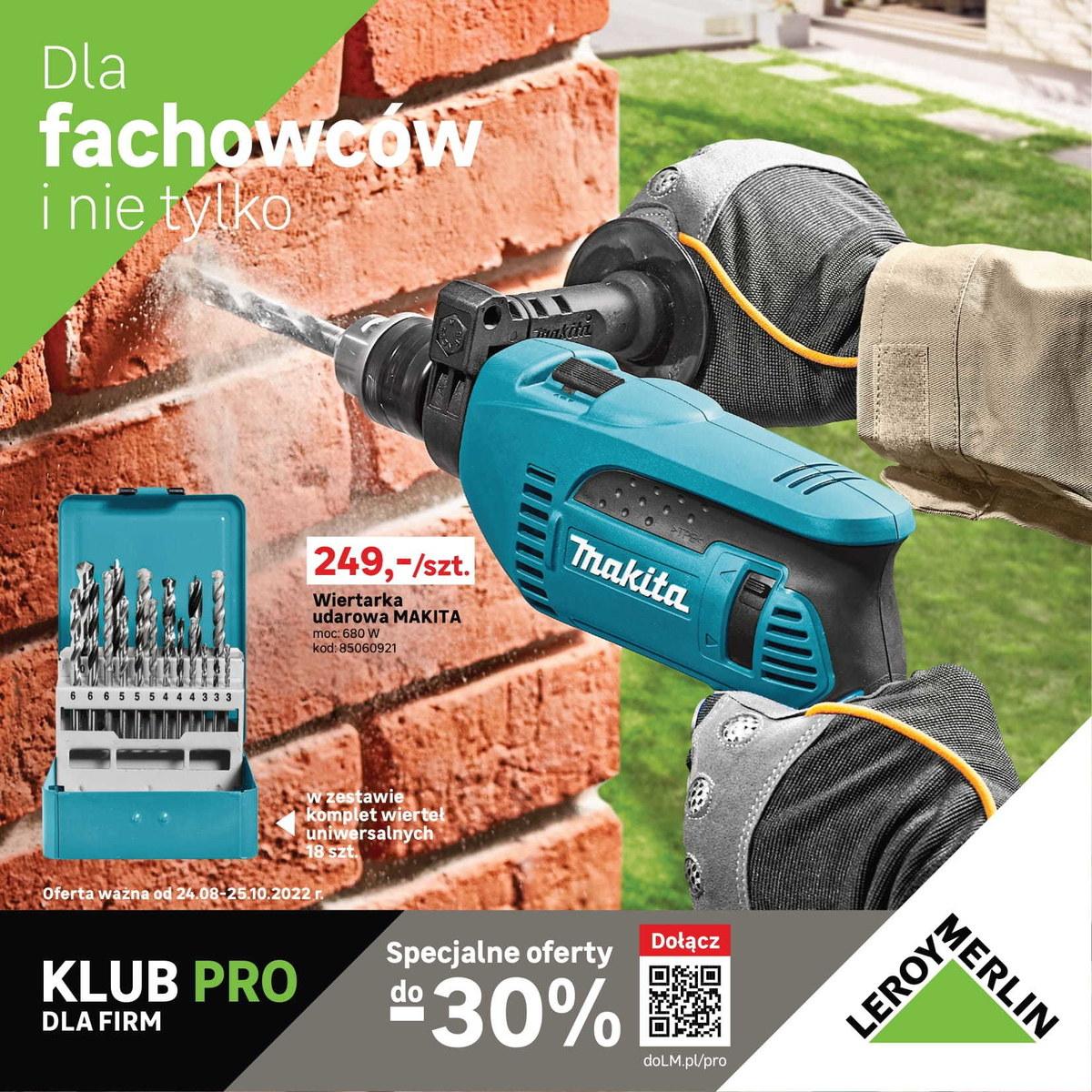 Gazetka promocyjna Leroy Merlin str. 1