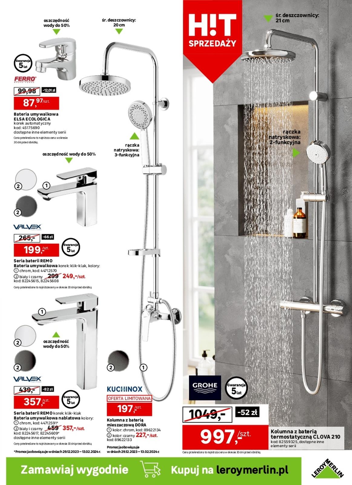Gazetka promocyjna Leroy Merlin str. 3