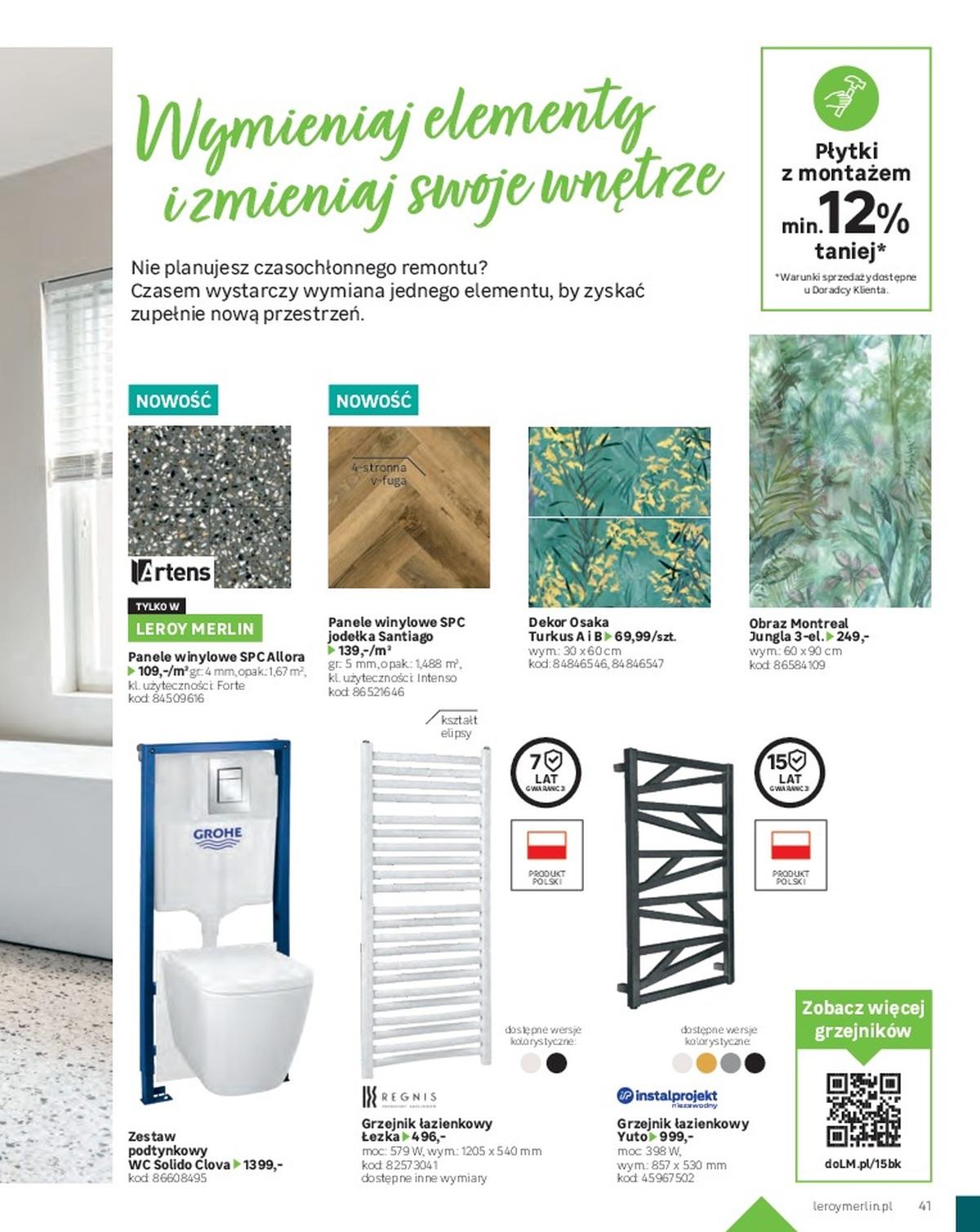 Gazetka promocyjna Leroy Merlin str. 41