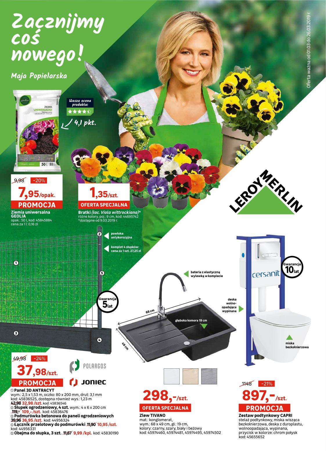 Gazetka promocyjna Leroy Merlin str. 1