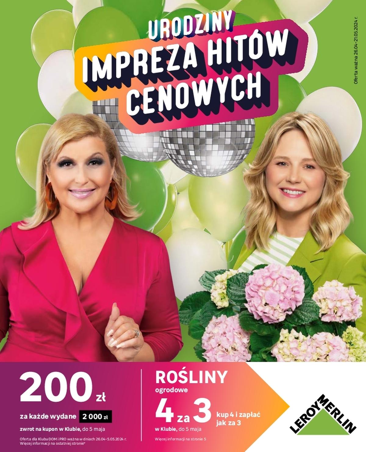 Gazetka promocyjna Leroy Merlin str. 1