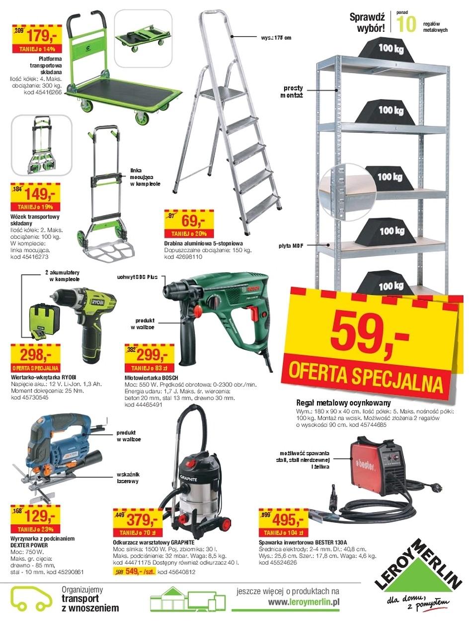 Gazetka promocyjna Leroy Merlin str. 21