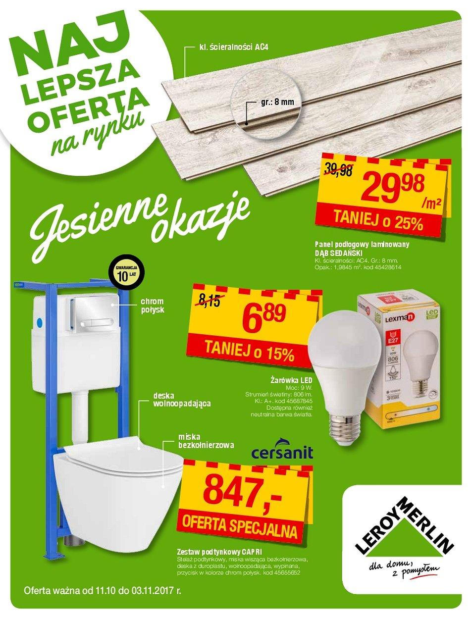Gazetka promocyjna Leroy Merlin str. 1