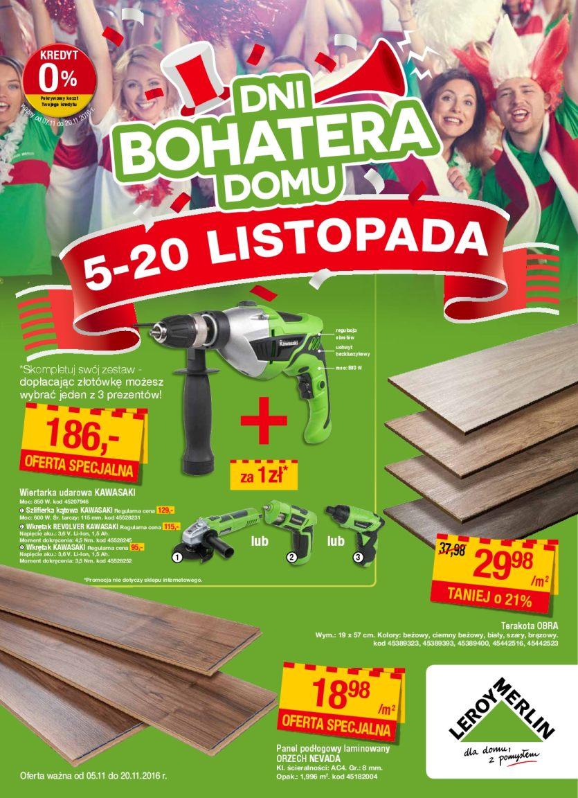 Gazetka promocyjna Leroy Merlin str. 1