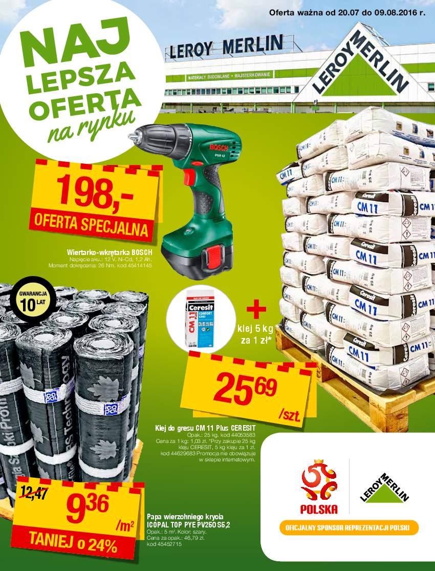 Gazetka promocyjna Leroy Merlin str. 1