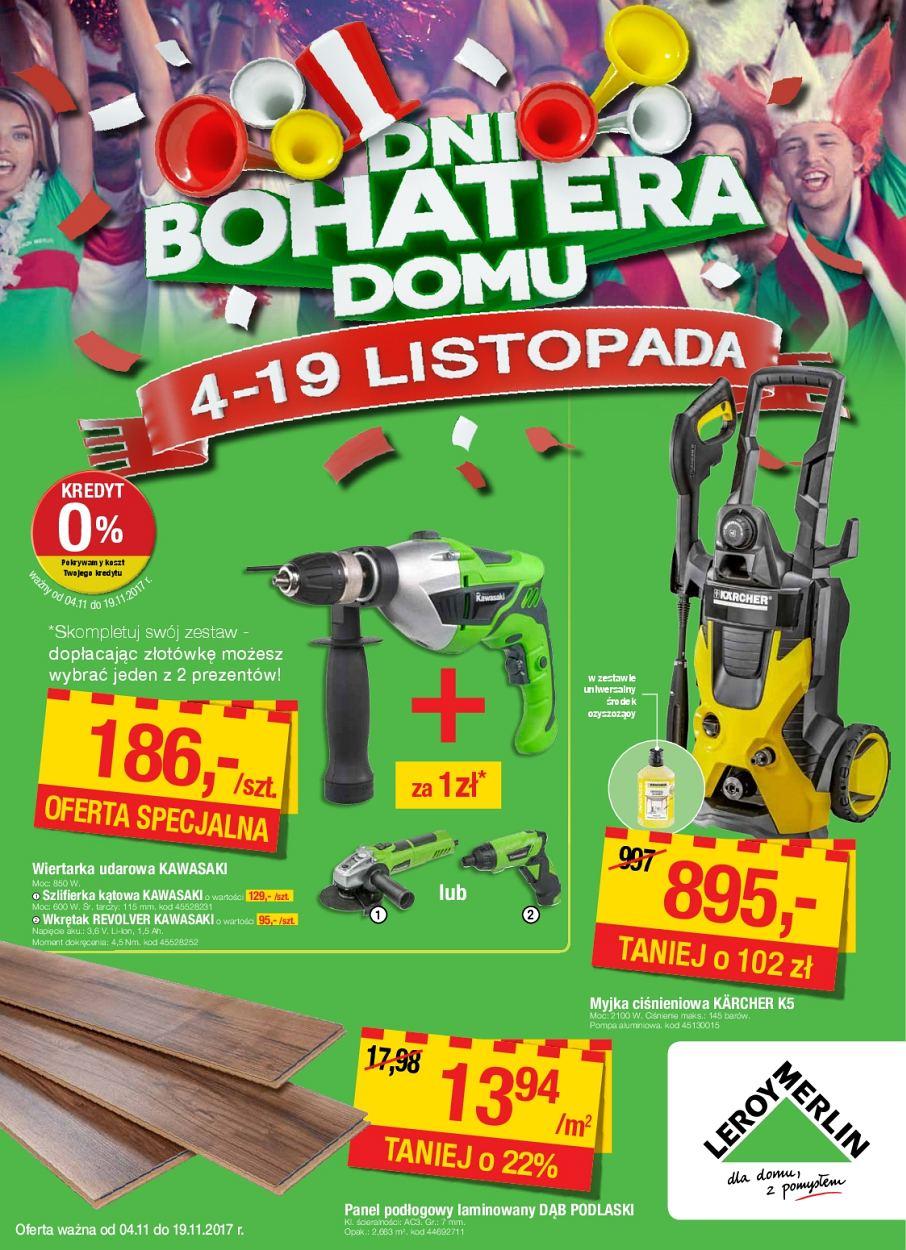 Gazetka promocyjna Leroy Merlin str. 1