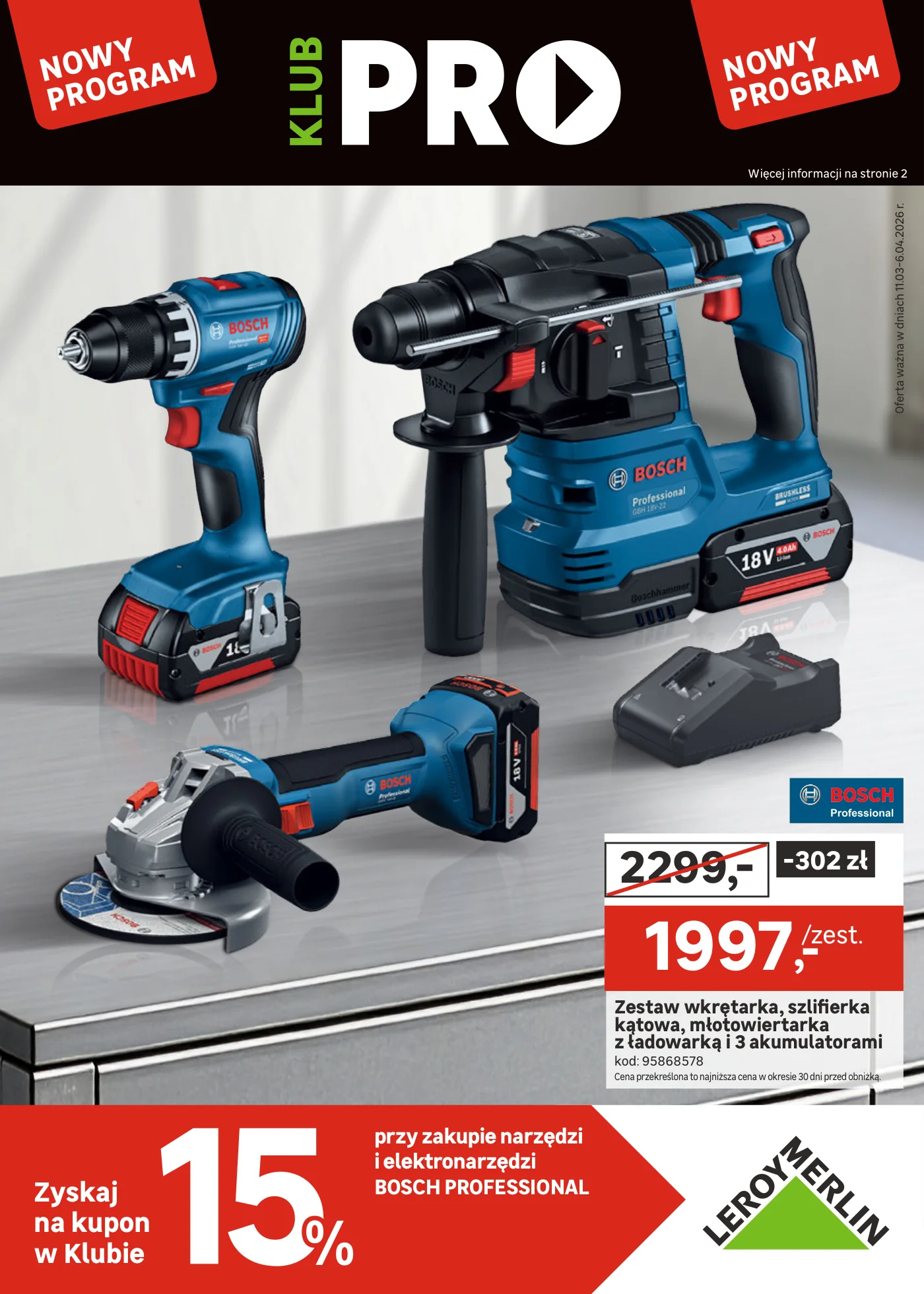 Gazetka promocyjna Leroy Merlin str. 1