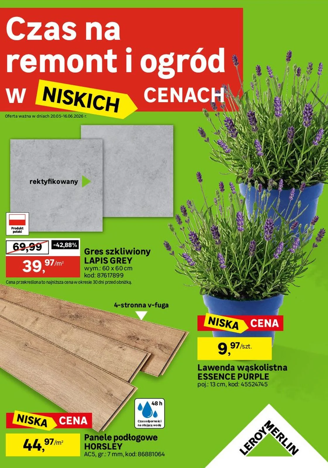 Gazetka promocyjna Leroy Merlin str. 1