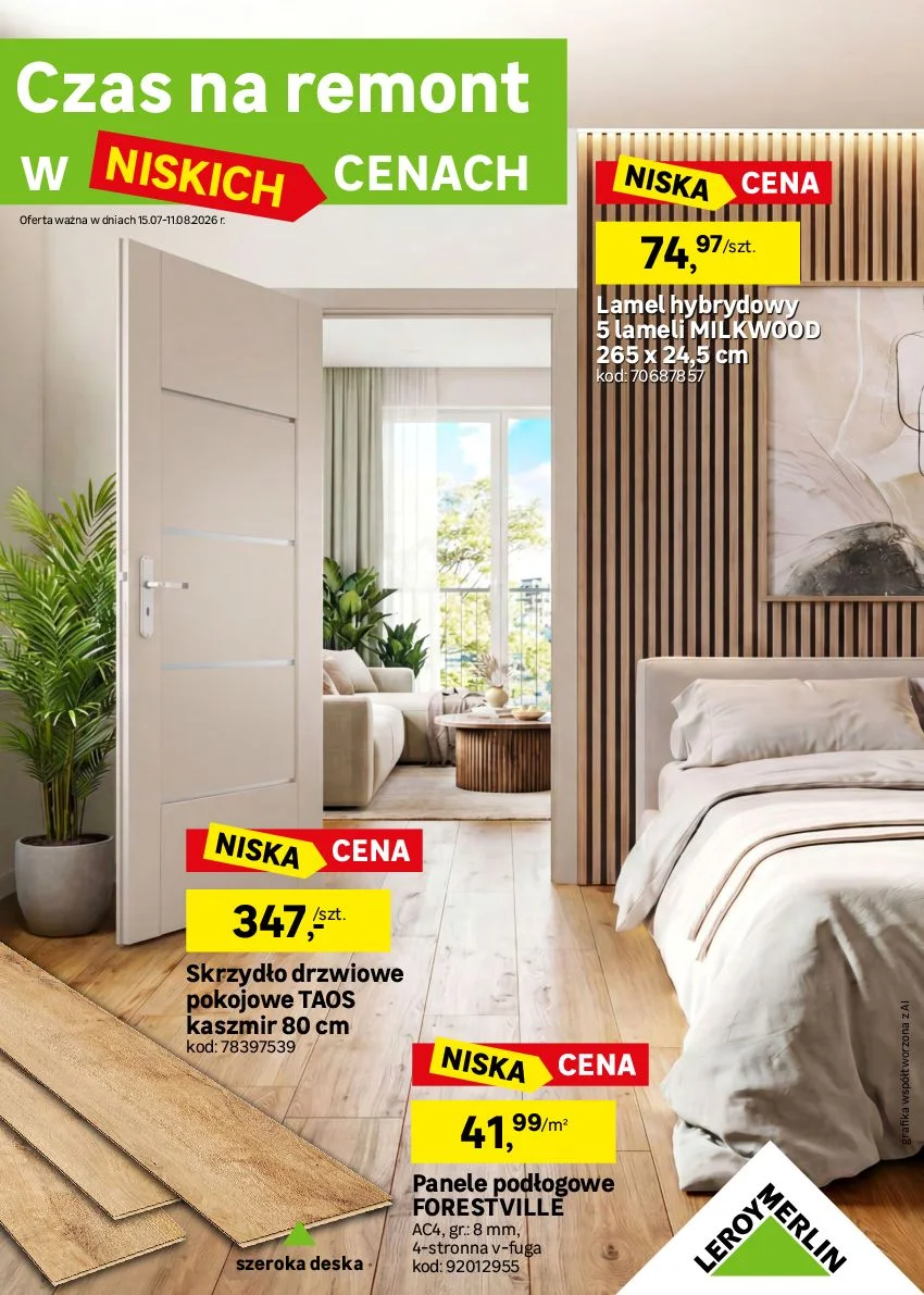 Gazetka promocyjna Leroy Merlin str. 1