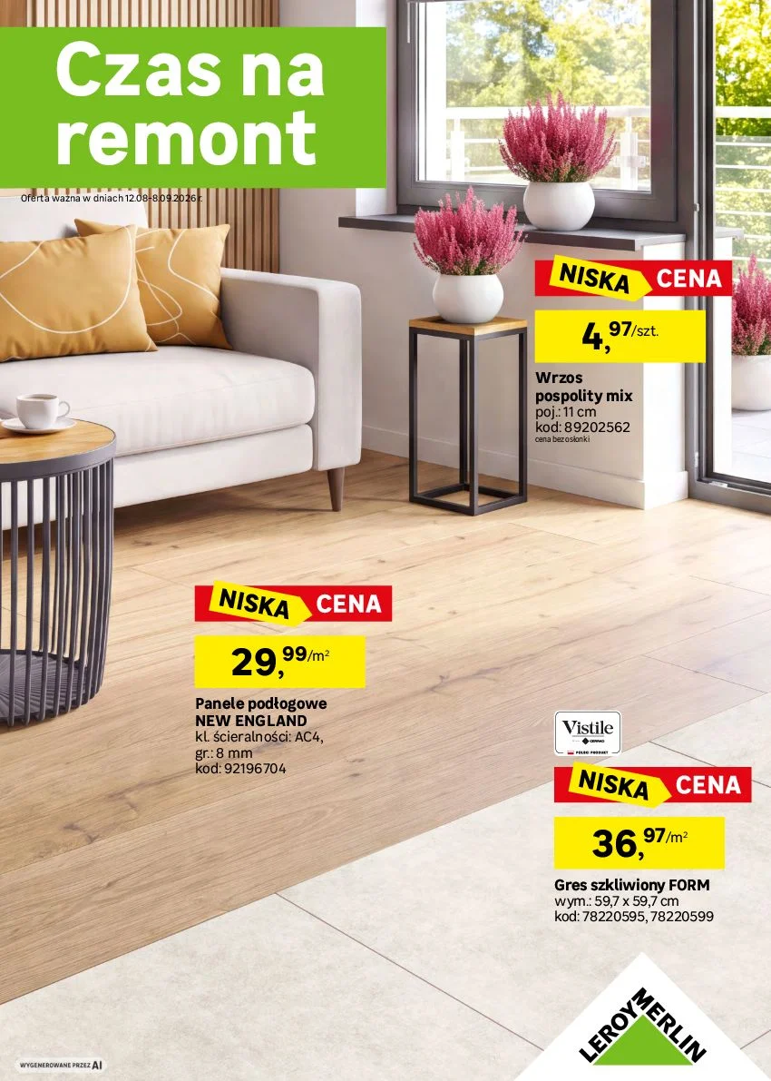 Gazetka promocyjna Leroy Merlin str. 1