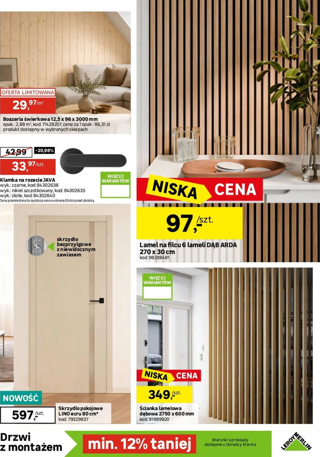 Gazetka promocyjna Leroy Merlin str. 6