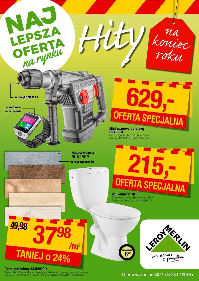 Gazetka promocyjna Leroy Merlin str. 1