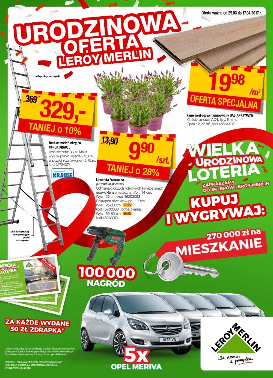 Gazetka promocyjna Leroy Merlin str. 1